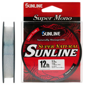 Леска Sunline Super Natural 100m Clear 0.285мм #3.0