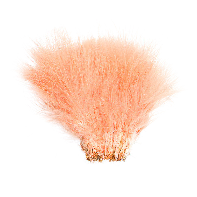 Перья марабу WAPSI Strung Marabou Peach