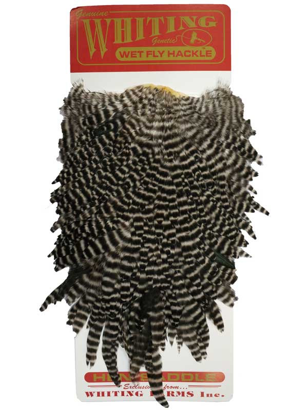Седло куриное WHITING Hen Saddle Grizzly