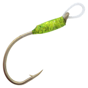 Крючок-ассист Striker Drop Shot #03 Holo Chartreuse for minnow 3 шт