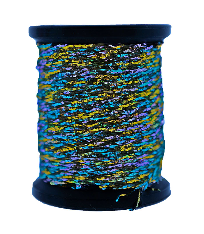 Люрекс UNI Axxel 6x Rainbow Black