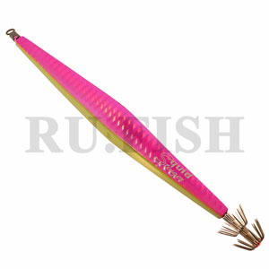 Кальмарница грузовая ASARI Squid Stinger Pro 125гр. Shinning pink/Lumo glow