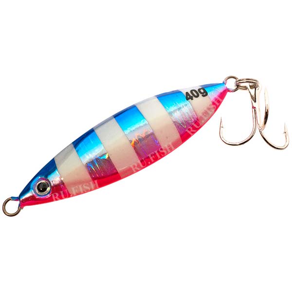 Пилькер Metall Jig Jamper 20гр. #301 Blue Pink Zebra Glow