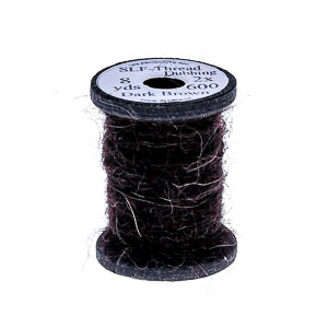 Даббинговая нить Сибирский Лов SLF-Thread Dubbing Dark Brown