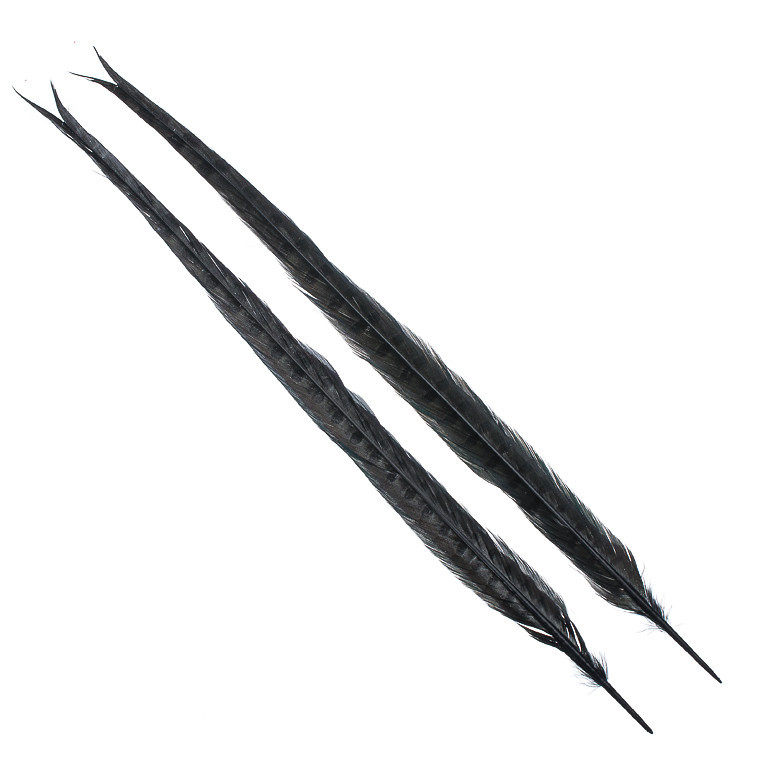 Перья фазана Hareline Ringneck Pheasant Tail Pair Black