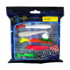 Набор силиконовых приманок Helios Jig Fishing Set №1 5 шт в упаковке