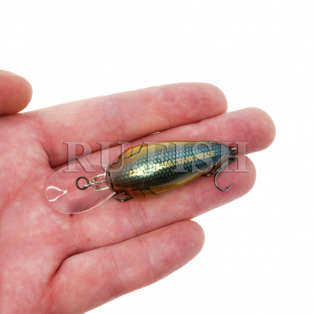 Воблер DUEL L-Bass Crank MR 50F 8.5 гр MGGB, спинка