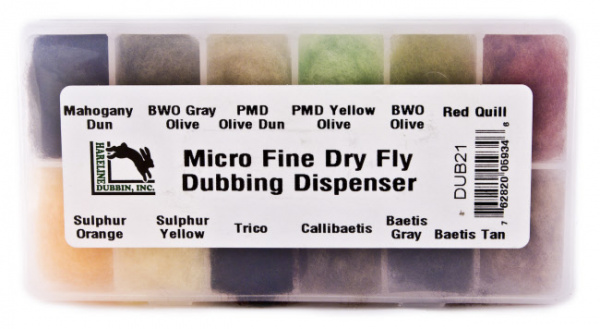Даббинг набор Hareline Micro Fine Dry Fly