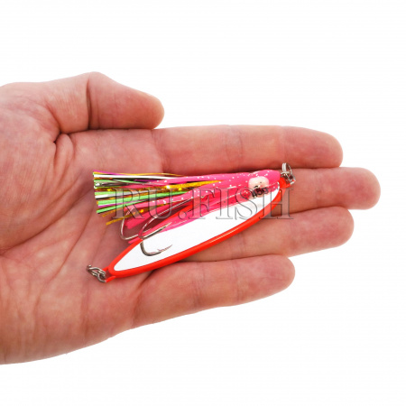 Блесна на кету PF Aki Aji Super Slim Set 45 гр 04, на ладони 2