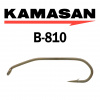 Крючки KAMASAN B810 Trout Lure Extra Long Cranked Shank Fly Hook BR #08 1000 шт