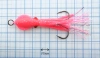 Каракатица на ассистах Striker Assist Squid Pink, размер в мм