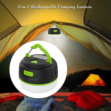 Фонарь светодиодный кемпинговый LED Rechargeable Camping Lantern
