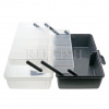 Ящик рыболовный Meiho Cabin 2040 Clear/Gray подробно 2