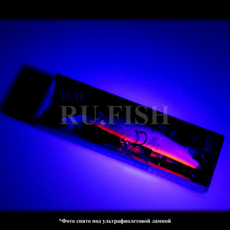 Воблер DUO Spearhead Ryuki 80S 12гр MNI4047, съемка в ультрафиолете