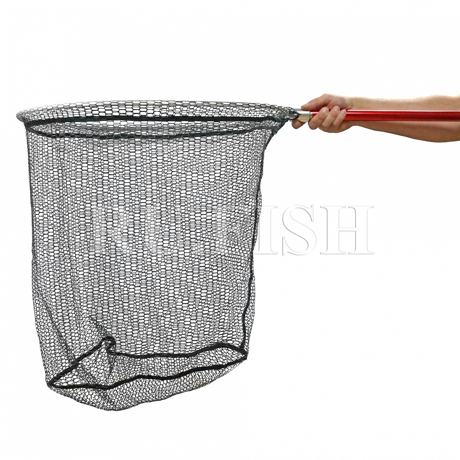 Голова подсачека NAKAZIMA Rubber Net 65×55×60см(прорезиненная сетка)