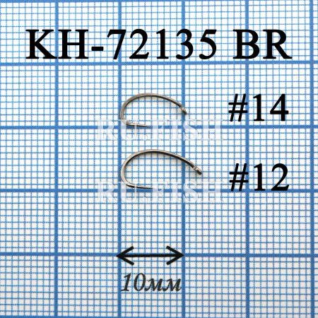 Крючки KUMHO Scud Barbless KH-72135 BR 25шт