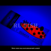 Блесна Fujiwara Sake Katz 90 мм 45 гр Lady Bug Yellow #5135, съемка в ультрафиолете