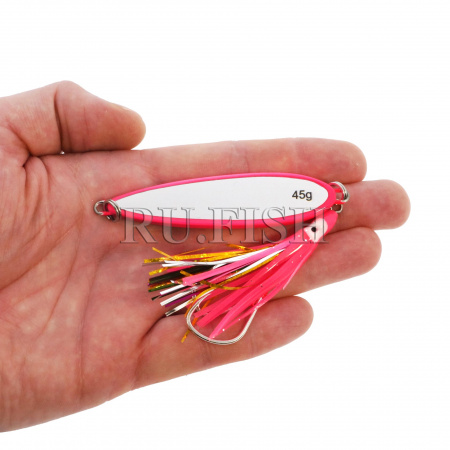 Блесна на кету PF Aki Aji Super Slim Set 45 гр 03, на ладони 2