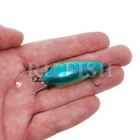 Воблер DUEL L-Bass Crank MR 50F 8.5 гр MGLC, спинка
