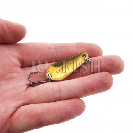 Блесна Wigston Lures Tas Devil Spoon 9 гр 4 Frog, фото на ладони 2