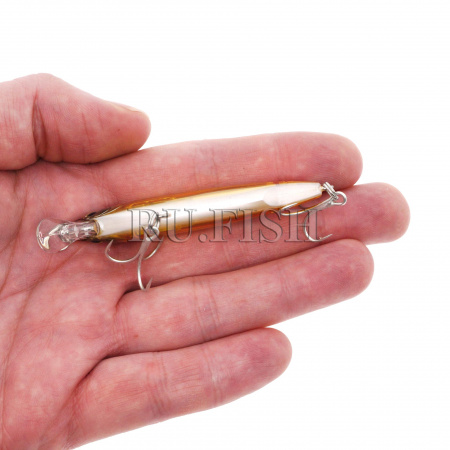 Воблер DUEL L-Blue Fix Minnow 70S 8 гр HGR, брюшко