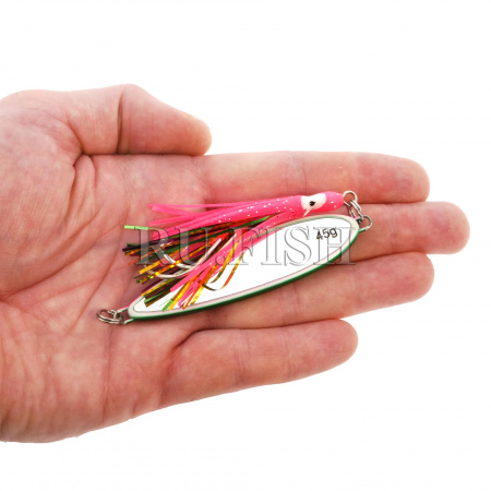 Блесна на кету PF Aki Aji Super Slim Set 45 гр 10, на ладони 2