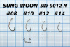 Крючки Sung Woon Scud hook SW-9012 N размерная миллиметровая сетка