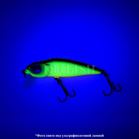 Воблер Asakura Bullhead 6 SR-SP 9.9 гр 820 съемка в ультрафиолете