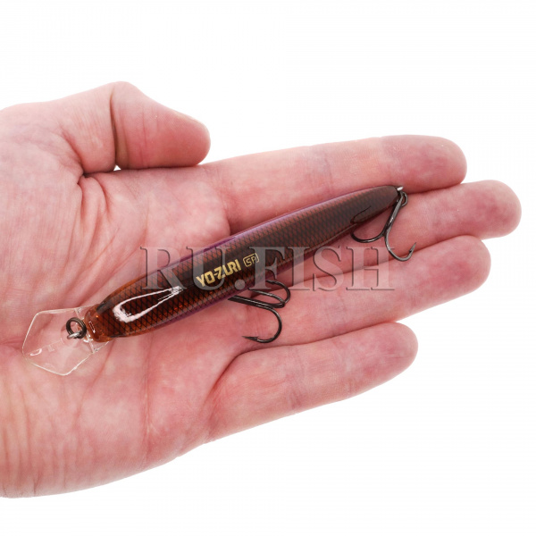 Воблер Yo-Zuri 3DS Minnow 100 SP F1157 17 гр HHWS, спинка