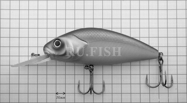 Воблер Asakura Perch 12 DR-F 45.7 гр, размер, миллиметровая сетка