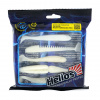 Набор силиконовых приманок Helios Ночная рыбалка Бигфиш Set №1 5 шт в упаковке