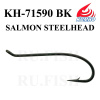 Крючки Kumho KH-71590 BK Salmon Steelhead Hook(10шт.)