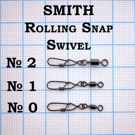 Карабины SMITH Rolling Snap Swivel