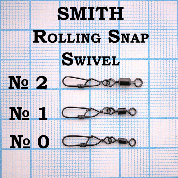 Карабины SMITH Rolling Snap Swivel
