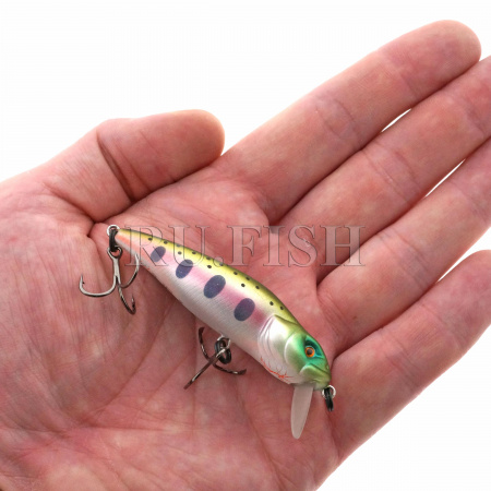 Воблер Asakura Bullhead 6 SR-SP 9.1 гр 727 на ладони