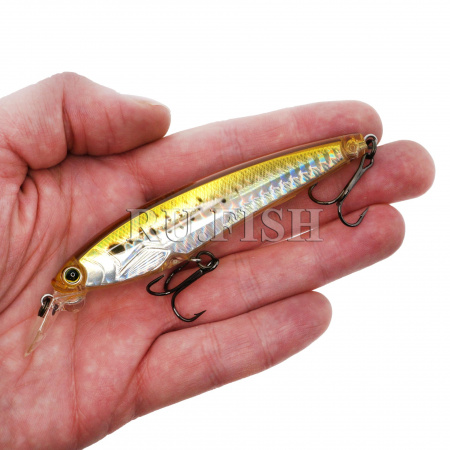 Воблер Yo-Zuri 3DS Minnow 100 SP F1157 17 гр HPBK, вид сбоку
