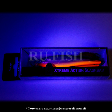 Воблер Rapala X-Rap 10 13 гр G съемка в ультрафиолете