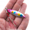 Крючки ассисты Striker Single Drop-Shot #01 Holo Red 1шт, фото Ru.Fish