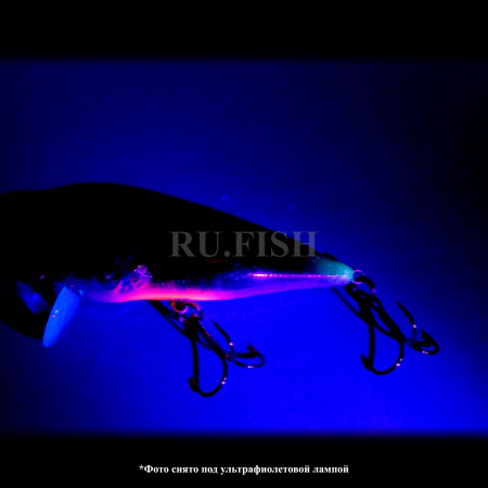 Воблер Asakura Bullhead 6 SR-SP 9.1 гр 188 съемка в ультрафиолете