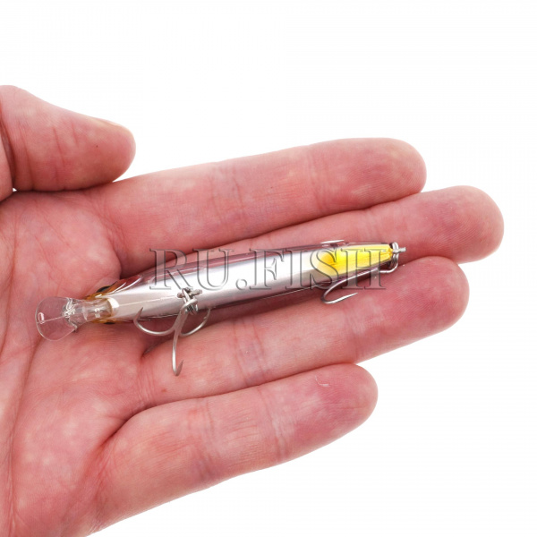 Воблер DUEL L-Blue Fix Minnow 70S 8 гр HKVK, брюшко