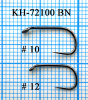 Крючки KUMHO Wet Nymph Barbless KH-72100 BN (25шт.)
