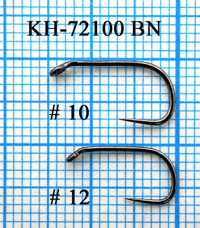 Крючки KUMHO Wet Nymph Barbless KH-72100 BN (25шт.)