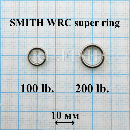 Заводные кольца Smith WRC Super Ring, размеры в миллиметрах
