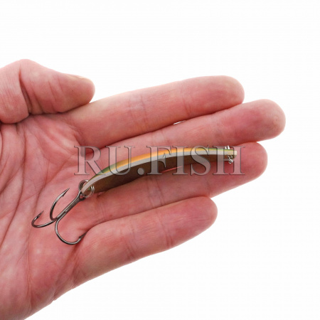 Блесна Wigston Lures Tas Devil Spoon 25 гр 4 Frog, на ладони 3