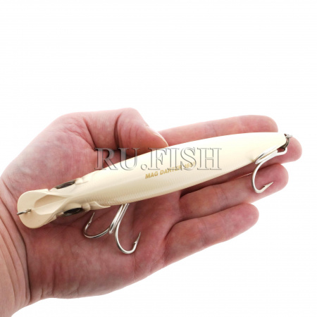 Воблер Yo-Zuri Mag Darter 165F BONE, спинка