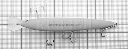 Оригинальный Hardcore Heavy Minnow F1190 110S 37.0 гр MP для ловли кеты