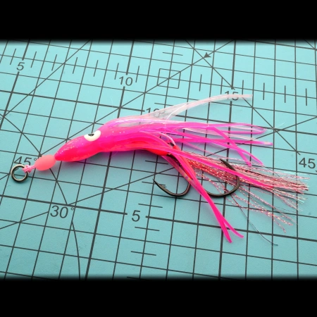 Октопус на ассистах Striker Big Fish Octopus Pink, подробное фото