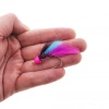 Муха лососевая Striker Pink Dragonfly, на ладони