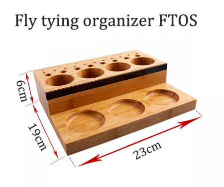Организатор для инструментов деревянный LWS Fly Tying Organizer FTOS