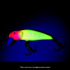 Воблер Asakura Bullhead 6 SR-SP 9.9 гр 858 съемка в ультрафиолете